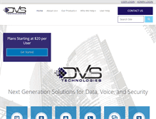 Tablet Screenshot of dvst.com